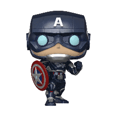 Captain America (Stark Tech Suit) - Funko Pop! - Avengers Game