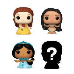 Belle, Pochahontas, Jasmine and mystery chase - Funko Bitty Pop! - Disney