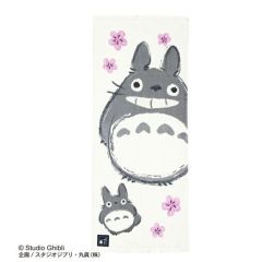 My Neighbor Totoro - Totoro with Sakura Towel 34x80cm - Marushin