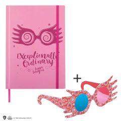 Luna Lovegood notebook and bookmark - Harry Potter