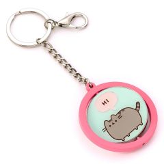 Pusheen the Cat Hi, Bye Spinning Keychain - Pusheen