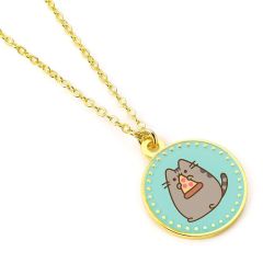 Pusheen the Cat with Pizza Necklace - Pusheen