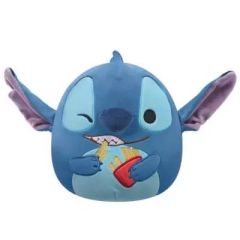 Stitch Holding French Fries - Squishmallows Disney - Knuffel 25 cm