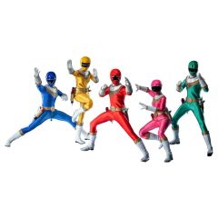 Power Rangers Zeo FigZero Action Figures 1/6 5-Pack Zeo Rangers 30 cm