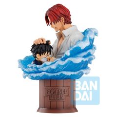 One Piece Ichibansho PVC Figure Shanks & Luffy (Red Hair Pirates) 15 cm