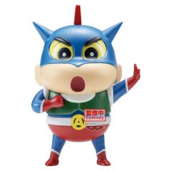 Crayon Shinchan Cosplay PVC Figure Action Kamen Shinchan & Paper Robot Shinchan (Ver. Action Kamen Shinchan Special Color) 12 cm