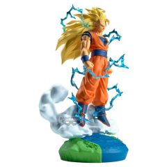 Dragon Ball Z History Box PVC Figure Super Saiyan 3 Son Goku 18 cm
