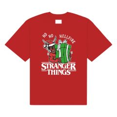Stranger Things T-Shirt Ho Ho Hellfire Size XXL