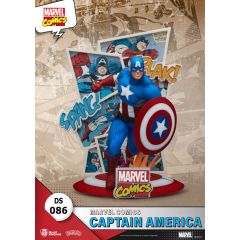 Marvel Comics D-Stage PVC Diorama Captain America 16 cm