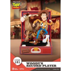 Toy Story Record Player Series PVC figure Woody's Record Player 13 cm