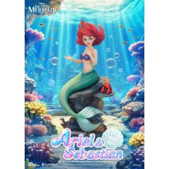 The Little Mermaid Master Craft Statue Ariel & Sebastian 42 cm