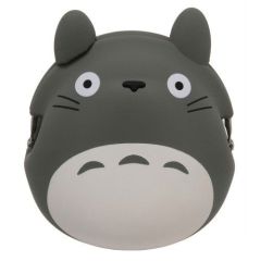 My Neighbor Totoro Mini Silicon Coin Purse Totoro grey 9 cm
