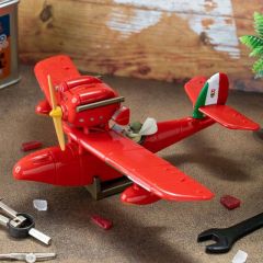 Porco Rosso Vehicle with sound Marco & Savoia 21 cm