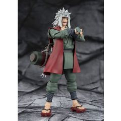 Naruto S.H.Figuarts Action Figure Jiraiya Hidden Leaf Heroic Master Sage (Sage Mode Set) 17 cm