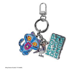 KPop Demon Hunters Charm Keyring Derpy & Sussie