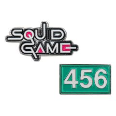 Squid Game Pins 2-Pack Squid Game & Player 456
