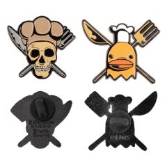 One Piece - Sanji and Zeff pin set