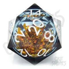 CritStones Liquid Core Dice D20 King Midas 5 cm