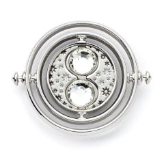 Harry Potter Pin Badge Time Turner (Silver Tone)