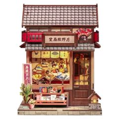 Miniature House Model Kit Tsukino Eogi-dou 19 x 14 cm