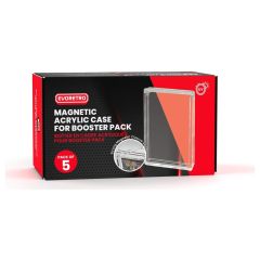 Evoretro Acrylic Display Case 5-Pack for Booster Packs