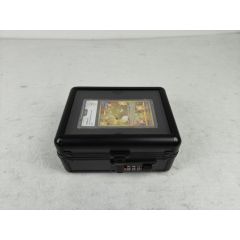 Evoretro Graded Card Display and Carry Case with Display Window Black