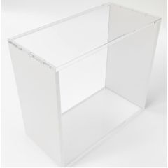 Evoretro Magnetic Acrylic Display Case for ETB with Colored Sides - White