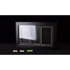 Evoretro Display Frame Card Display Case for 3 Magnetic Case Cards