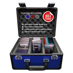 Evoretro Trading Card Storage Box for 90 Cards X Blue