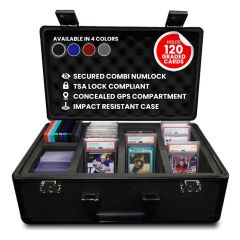 Evoretro Trading Card Storage Box for 120 Cards XL Black