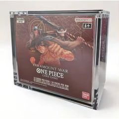 Evoretro Acrylic Display Case for Bandai One Piece TCG Larger Booster Box (OP-02)