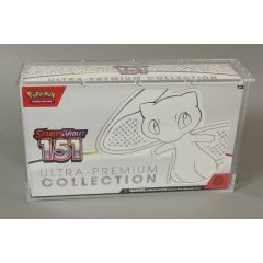 Evoretro Acrylic Display Case for Pokemon 151 UPC Box and Mega Charizard X UPC Box 23 x 39 cm