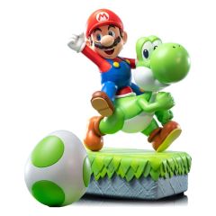 Super Mario Statue Mario & Yoshi 48 cm