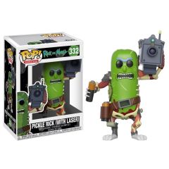 Rick and Morty POP! Animation Vinyl Figure Pickle Rick with Laser 9 cm