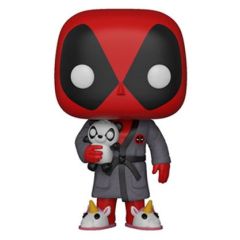 Deadpool Parody POP! Marvel Vinyl Figure Deadpool in Robe 9 cm