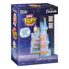 Disney Bitty POP! Display with 2 Vinyl Figures Cinderella's Castle