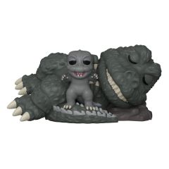 Godzilla Super Sized POP! Movies Vinyl Figure Sleeping Godzilla with Minilla 15 cm