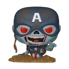 Marvel Zombies POP! Marvel Vinyl Figure Captain America 9 cm