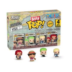 One Piece Bitty POP! Vinyl Figure 4-Pack Luffy 2,5 cm