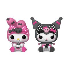 Hello Kitty POP! Vinyl Keychain 2-Pack My Melody & Kuromi 4 cm