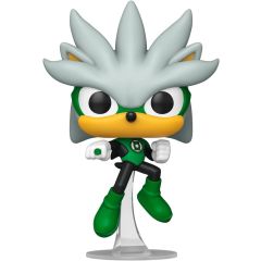 DC's Justice League and Sonic the Hedgehog POP! Movies Vinyl Figures Silver/GL 9 cm