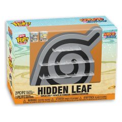 Naruto Bitty POP! Display Vinyl Figures Hidden Leaf