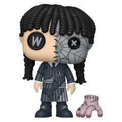 Wednesday POP! Televison Vinyl Figure Patchwork: Wednesday with Thing 9 cm