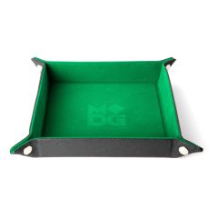 FanRoll Folding Dice Tray Velvet Green