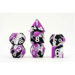 MDG Dice Set Pride Asexual Flag