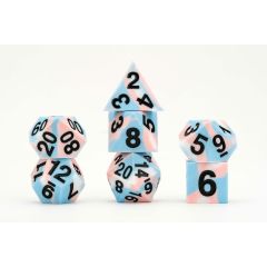 MDG Dice Set Pride Transgender Flag