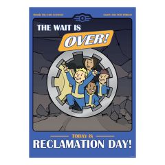 Fallout Art Print Reclamation Day Limited Edition 42 x 30 cm