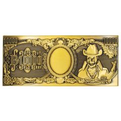 One Piece Replica 10,000 World Berry Metal Banknote 6 x 15 cm