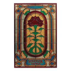 Stranger Things Resin Plaque Creel House Stained Glass Window