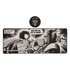2000 AD Desk Pad & Coaster Set Judge Dredd